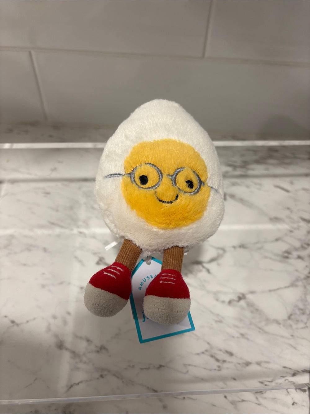 Jellycat Hard Boiled Egg- not authentic